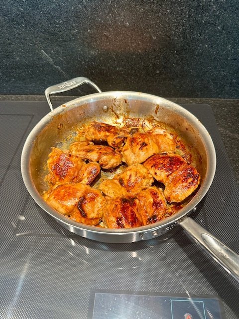 Sweet Ginger Chicken Thighs