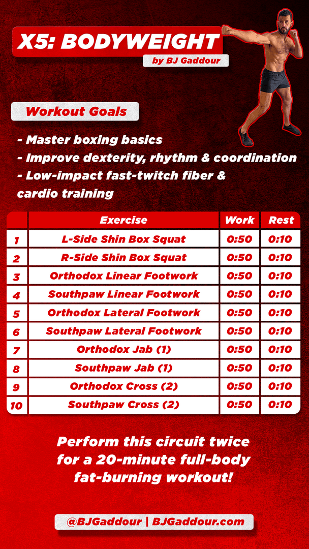 Day #9 - X5: Bodyweight