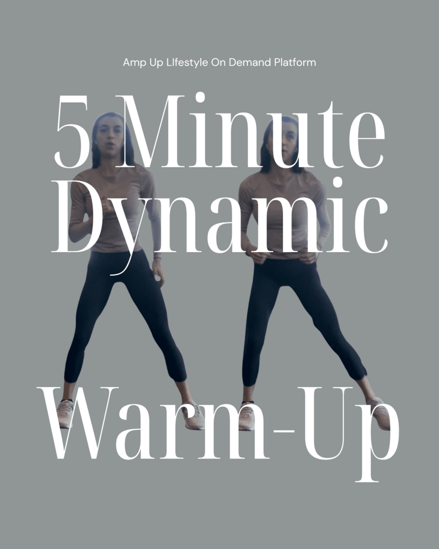 5 Minute Dynamic Warm-Up (Routine)