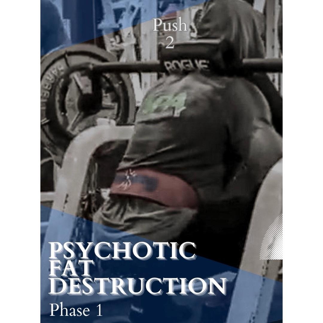 Phase 1: Push Day 2: Chest * Shoulders, Tris & Quads