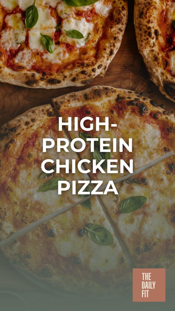 High-Protein Chicken Pizza