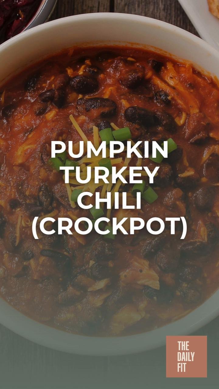 Pumpkin Turkey Chili (Crockpot)