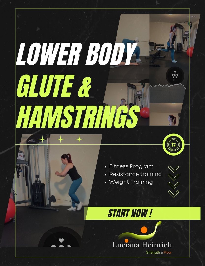 Lower Body Workout: Glute & Hamstrings
