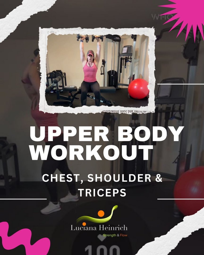 Upper Body Workout: Chest, Shoulder & Triceps