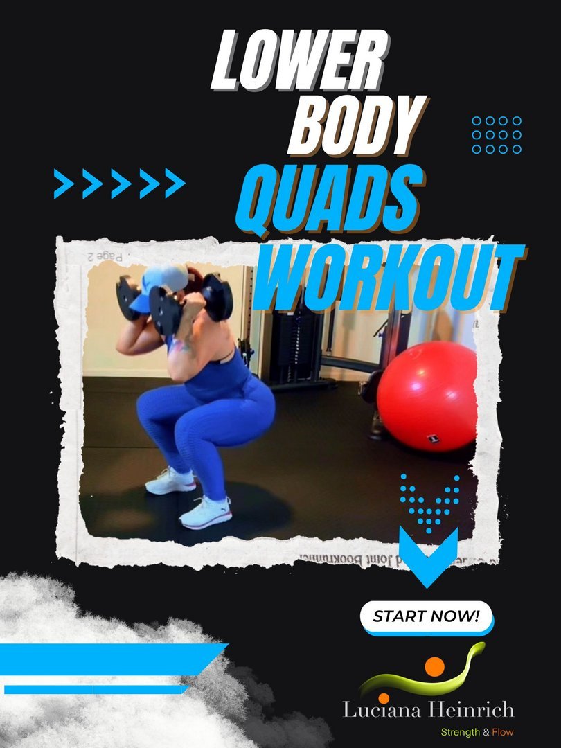 Lower Body Workout: Quads