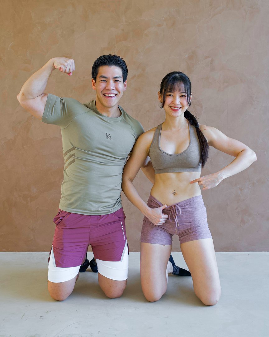 5 นาที กระชับกล้ามท้องและร่อง11 แบบนอน