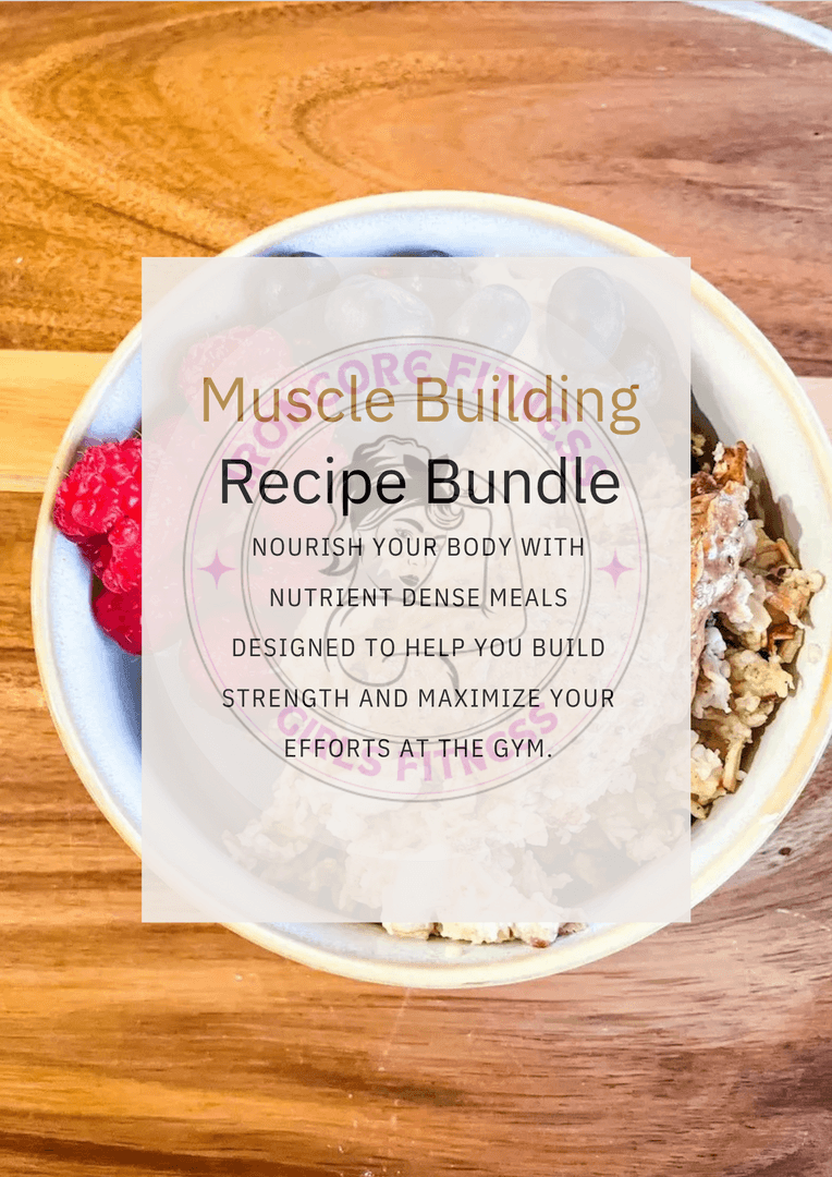 Muscle building Recipe Bundle