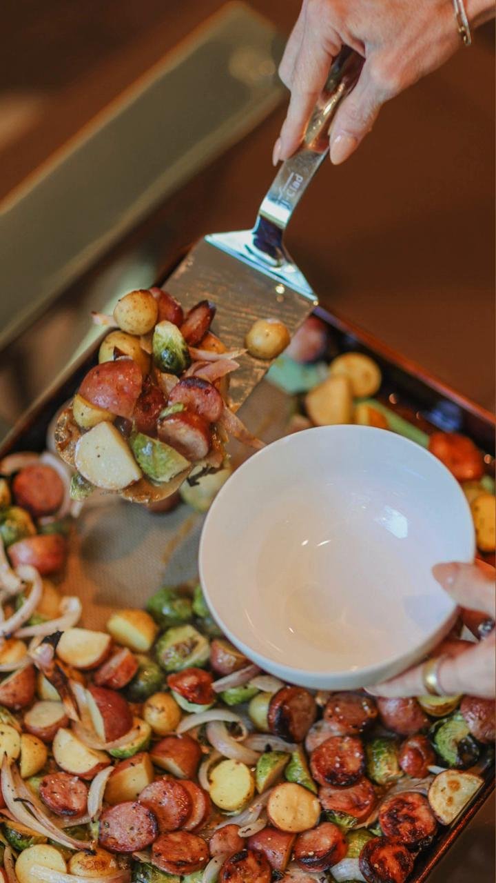 Maple Dijon sheet pan