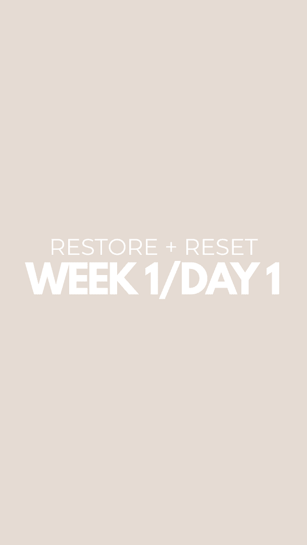Week 1 | Workout 1