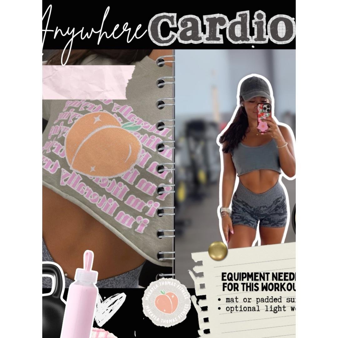 Diary of a Fit Girl—anywhere cardio #3