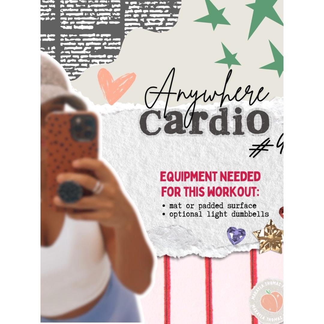 Diary of a Fit Girl—anywhere cardio #4