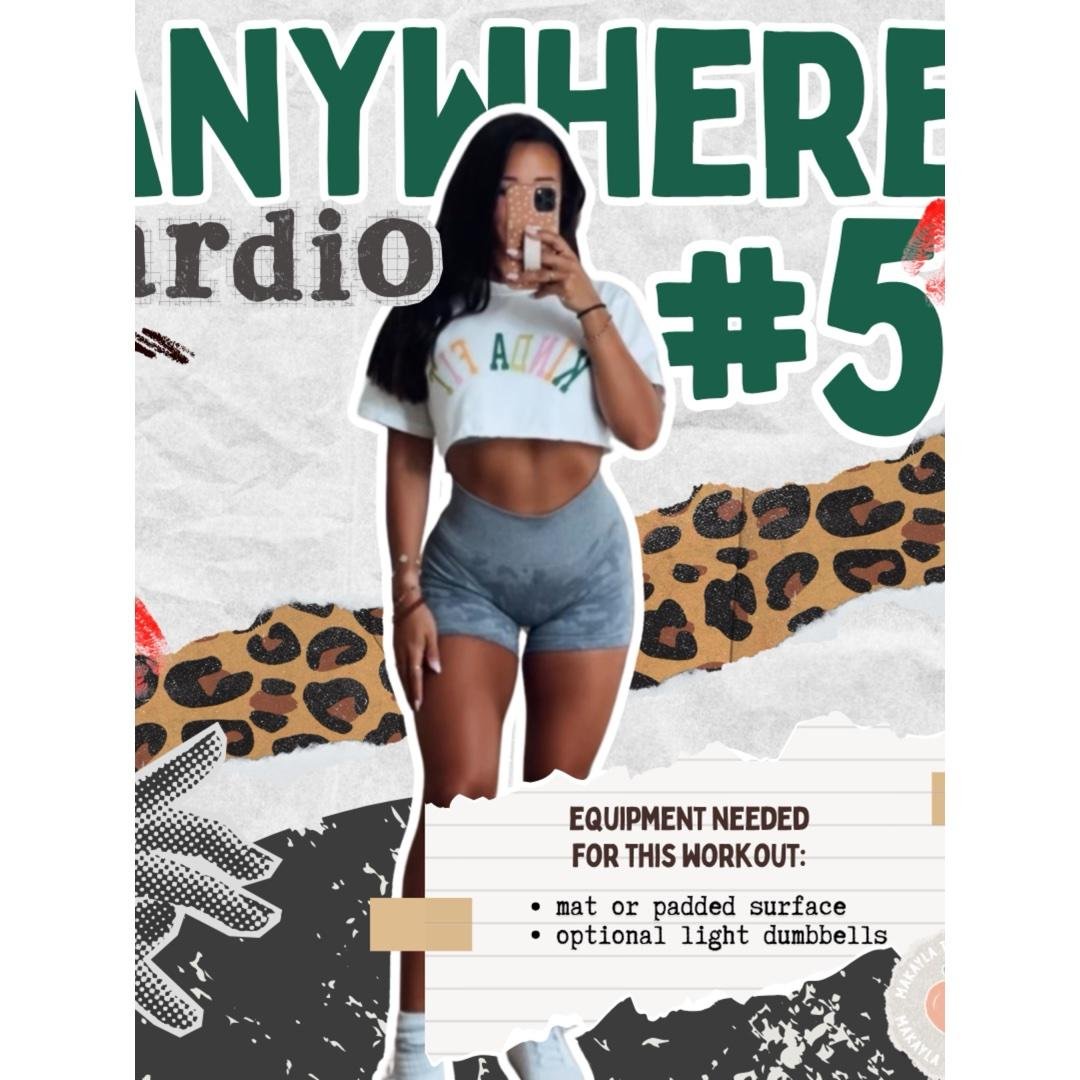 Diary of a Fit Girl—anywhere cardio #5