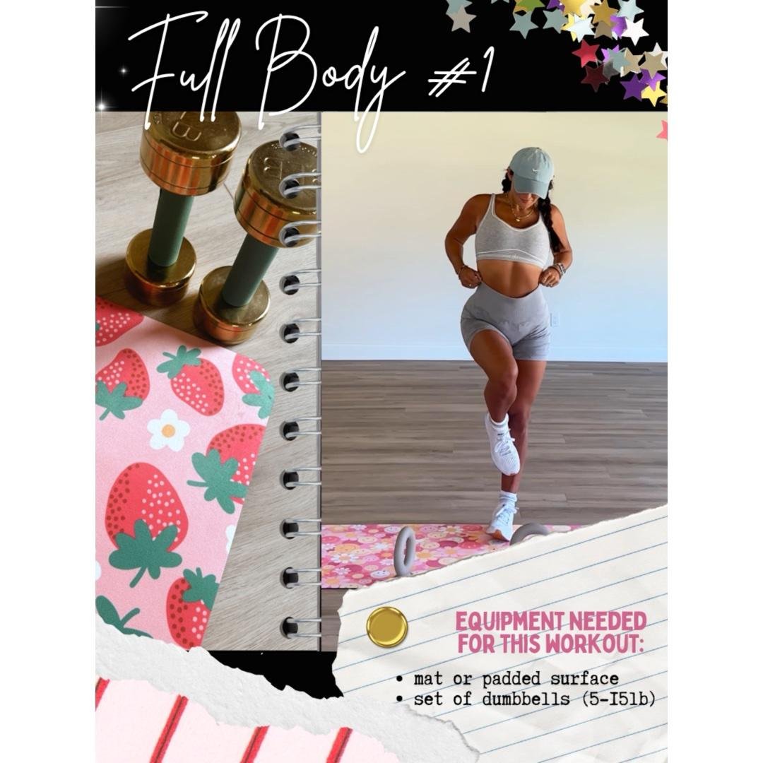 Diary of a Fit Girl—full body #1
