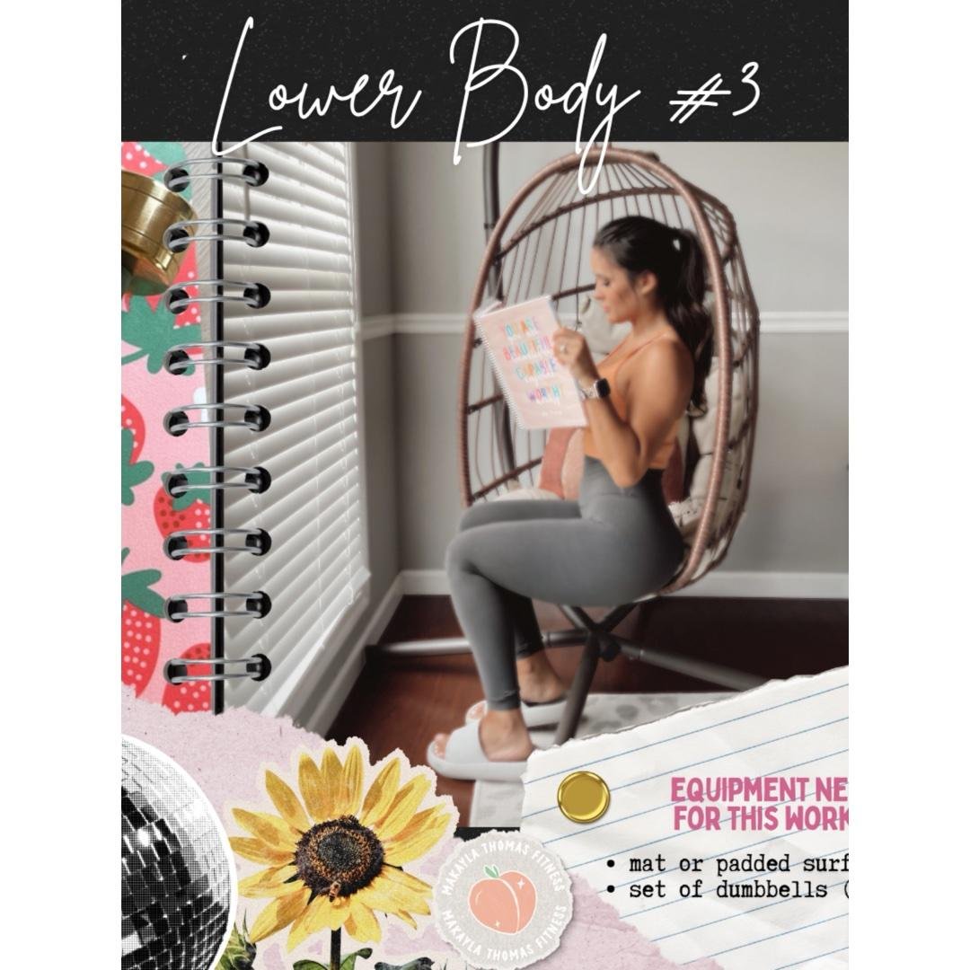 Diary of a Fit Girl—lower body #3