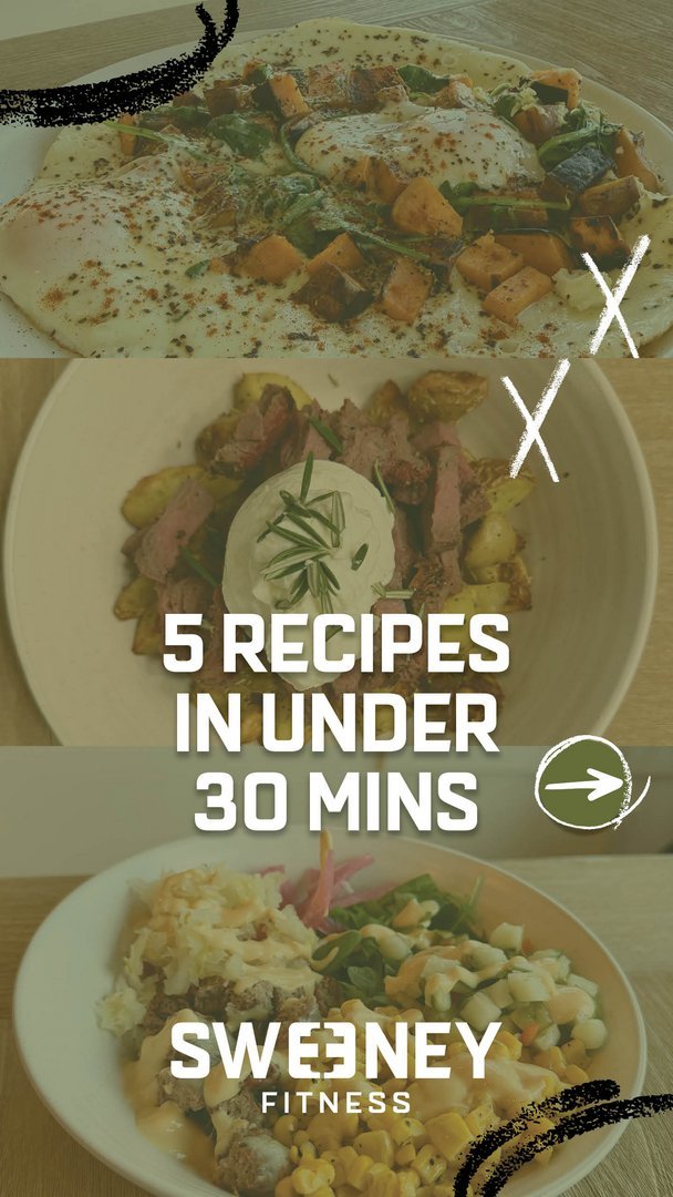 5 Recipes In Under 30 Minutes