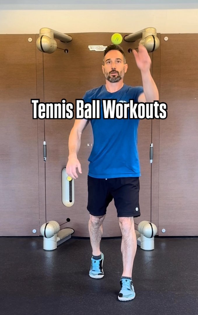 Tennis Ball Workout Level 1 (One Ball)