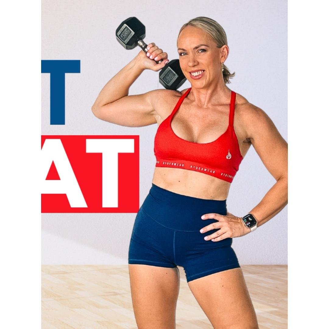 40 Min Fat Burning Strength | Music Free | Timers Only