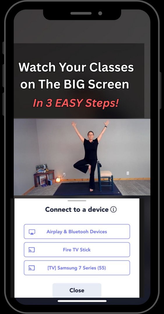 Stream Anywhere in the app