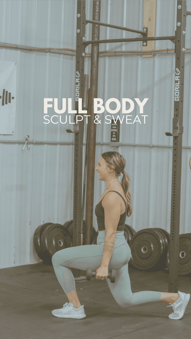 FRIDAY Full Body Sculpt + Sweat - 12/05