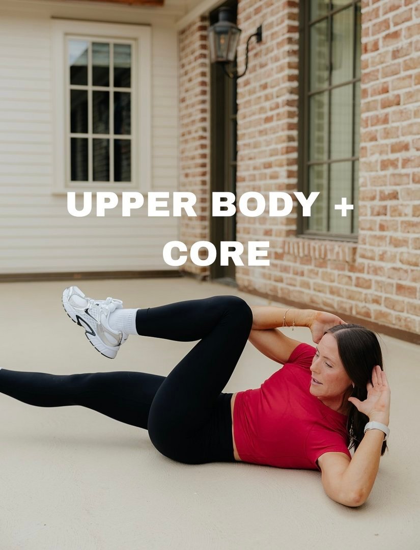 Week 1: Day 3 Upper Body Strenght + Core