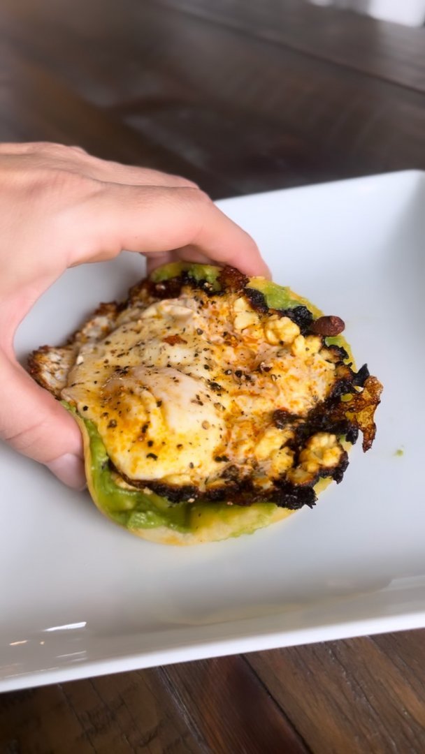 Crispy Feta Egg