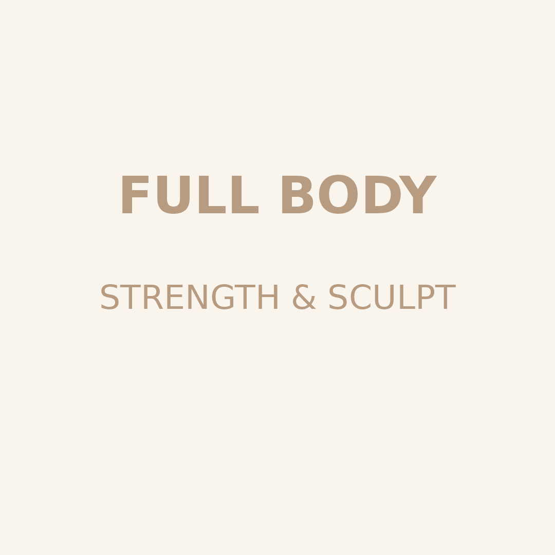 Full Body Strength & Sculpt (20 Min)