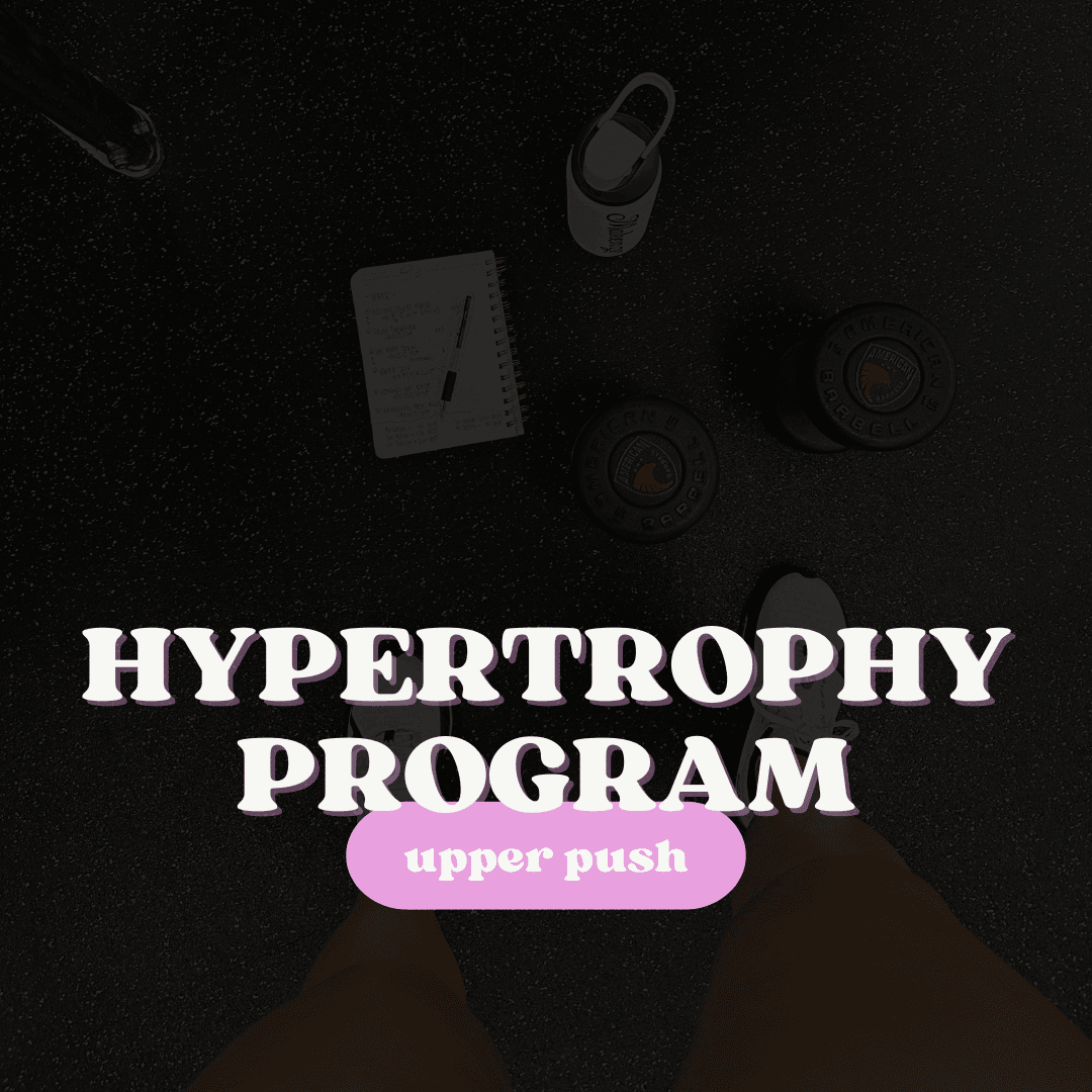 Cycle 1: Upper Push