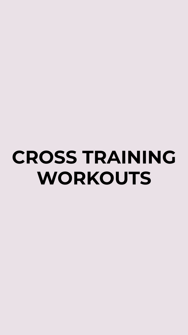 W28-31 Cross Training