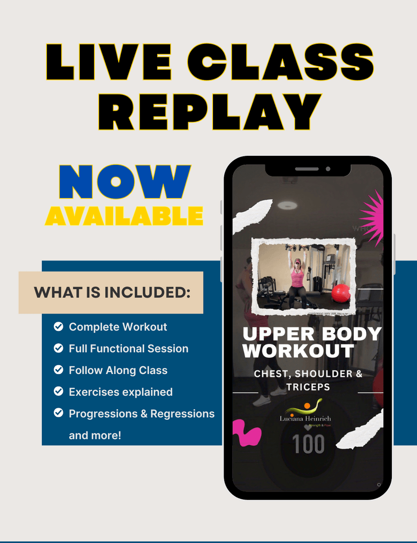 UPPER BODY WORKOUT: CHEST, SHOULDERS & TRICEPS