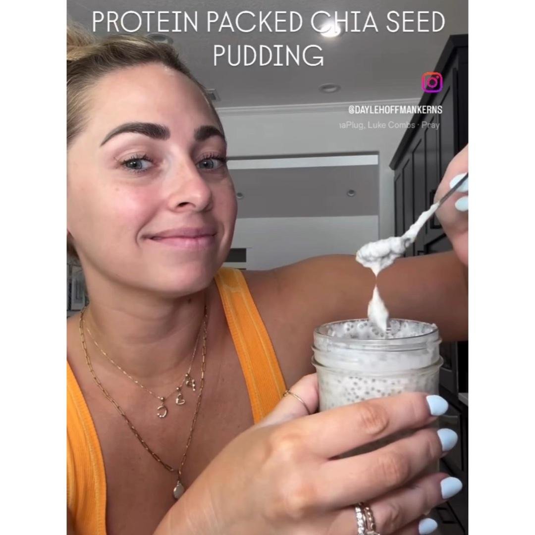 Overnight chia seed pudding
