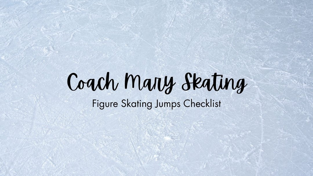 Figure Skating Jumps Checklist