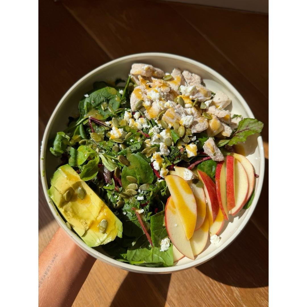 Herb Salad w/ Chicken & Feta