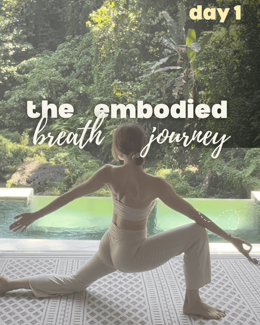 Day 1 - Unlock Your Chest and Hips So Your Breath Has Somewhere to Go
