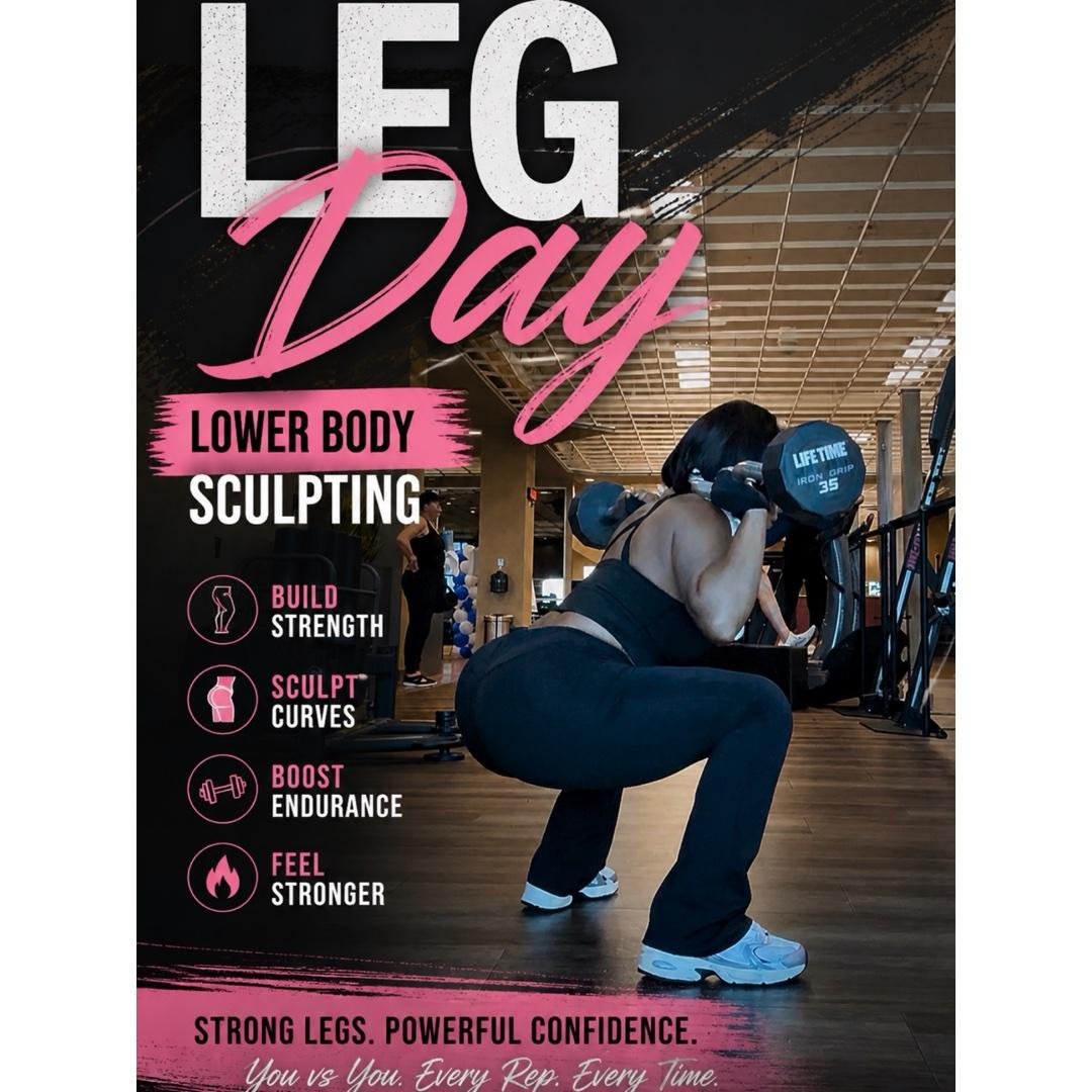 Leg Day🔥 Lower Body Sculpt Series