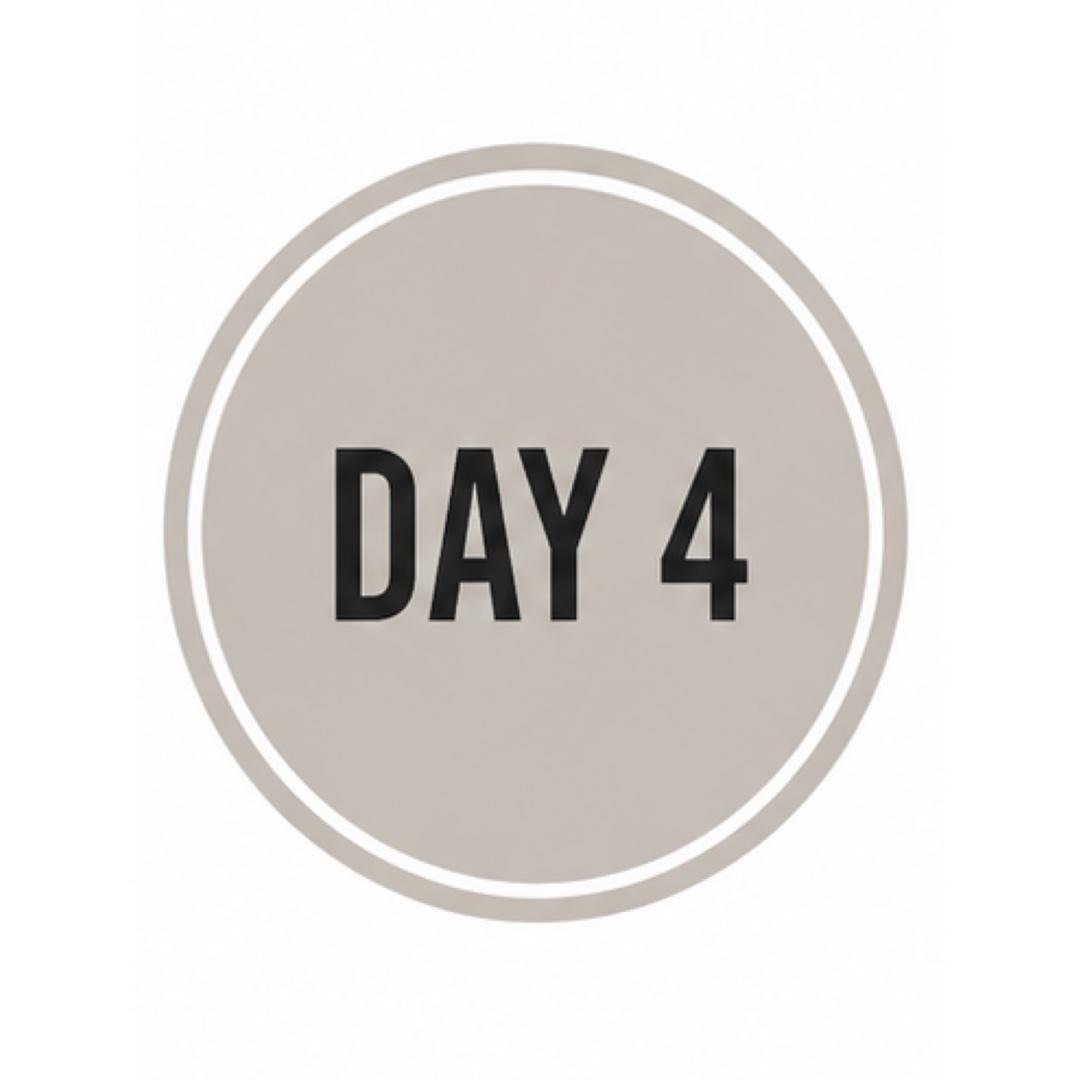Day 4- Upper body