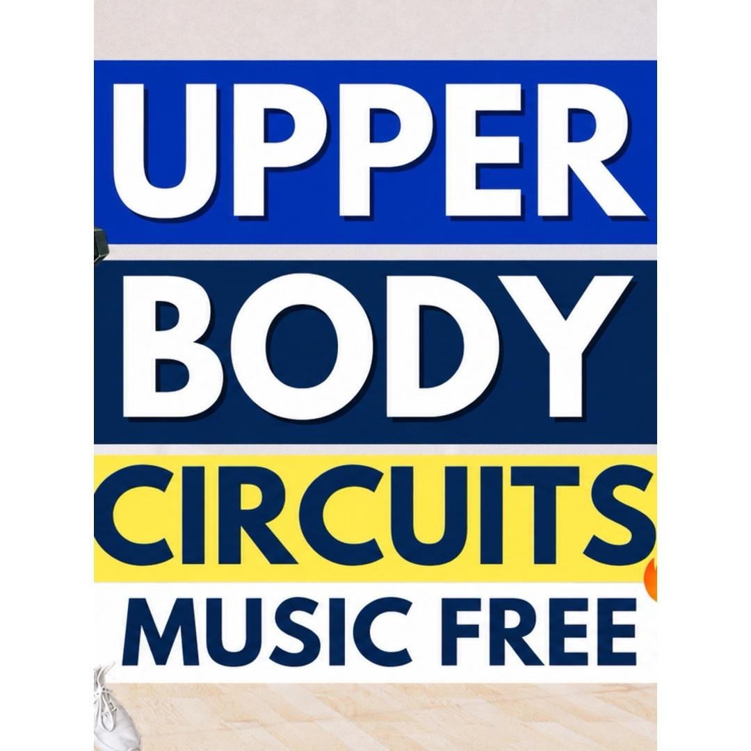 30 Min Upper Body Strength & Cardio Circuits | Music Free