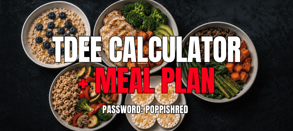 TDEE CALCULATOR + MEAL PLAN