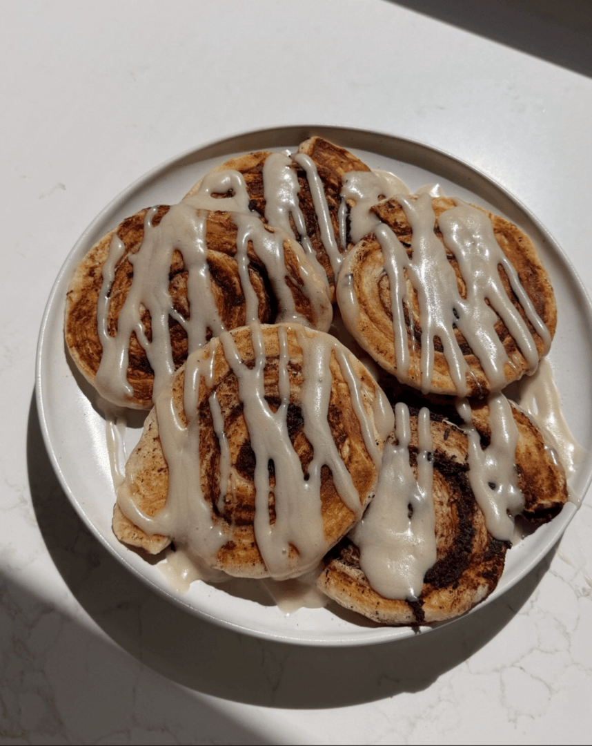 Blackstone Cinnamon Rolls
