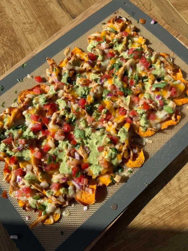SWEET POTATO NACHOS