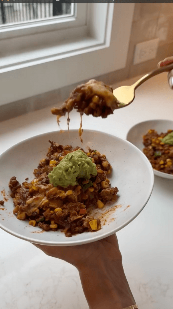 One Pot Enchilada Skillet