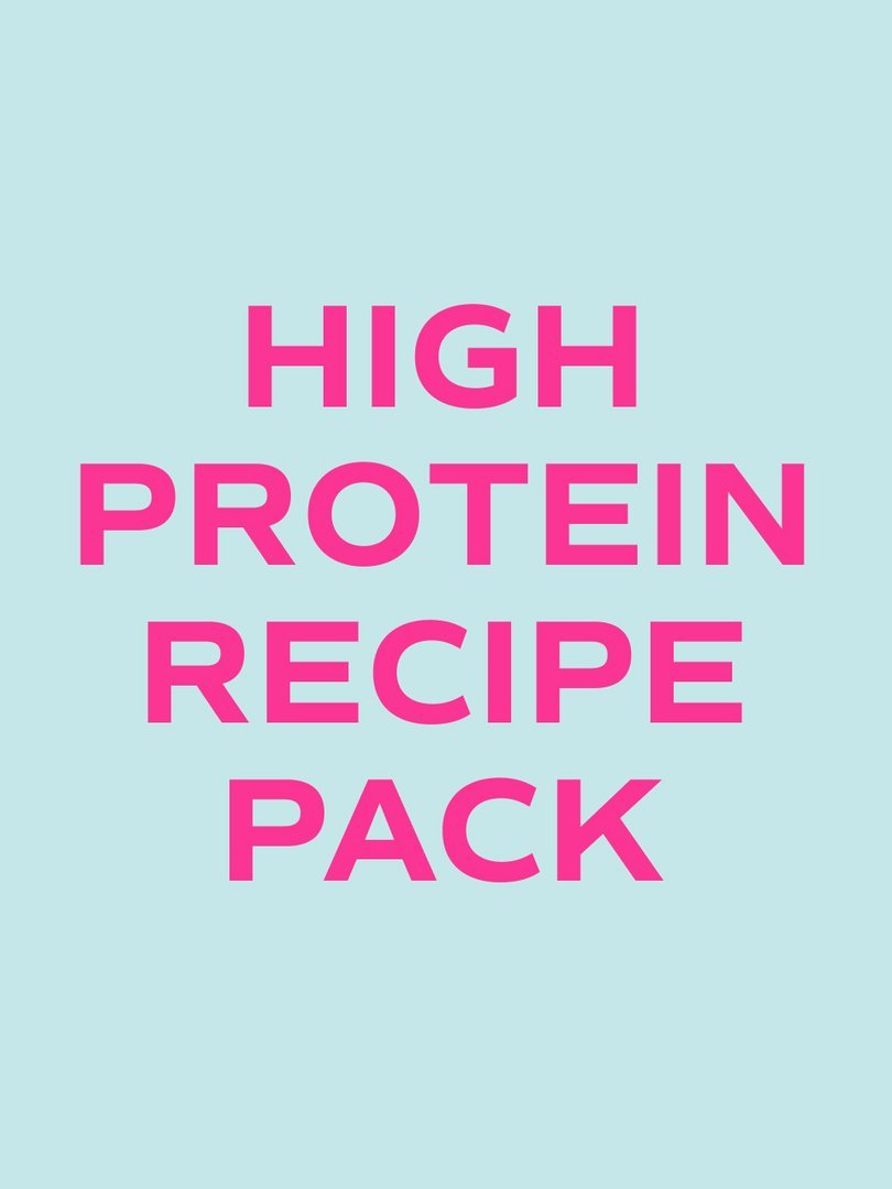 HIGH PROTEIN RECIPE PACK