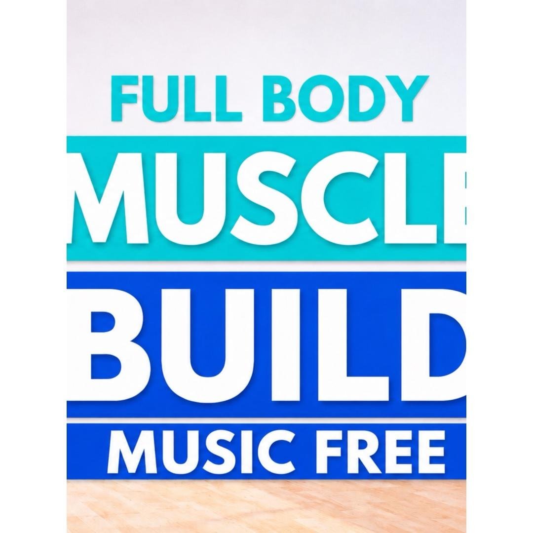 1 Hour Full Body Strength | Music Free