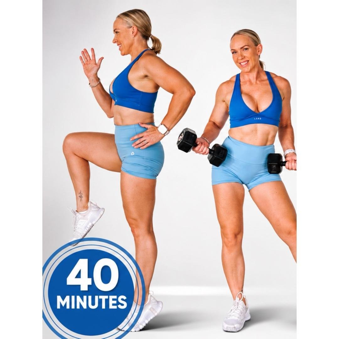 40 Min Full Body Athletic Strength & Conditioning