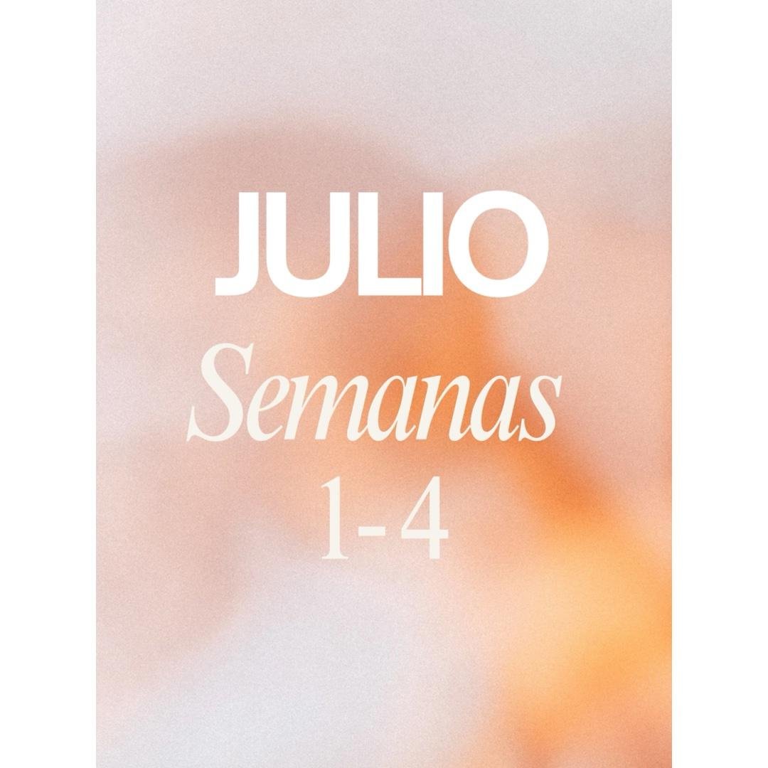 Planificación de JULIO ✨💛