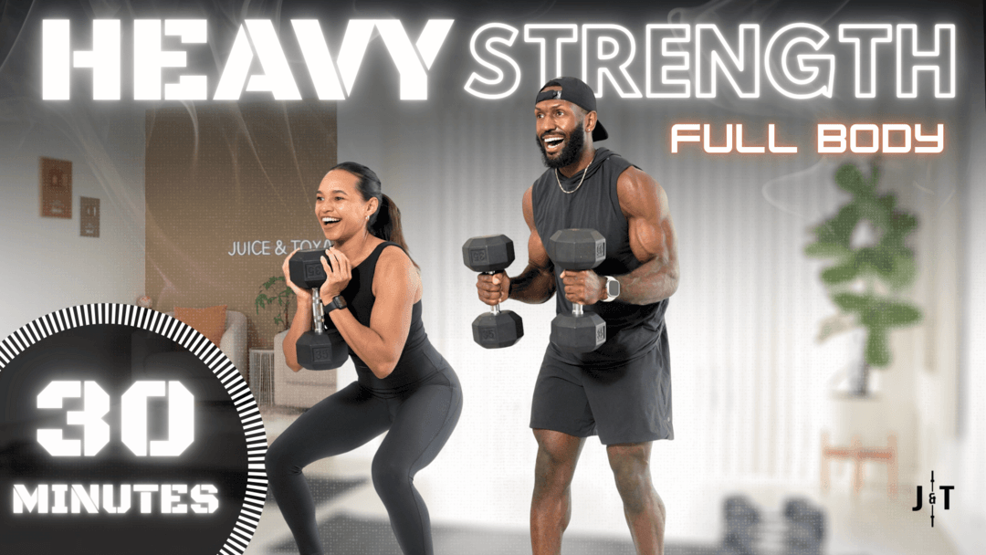 30 Minute HEAVY Strength Workout  [FULL BODY] 