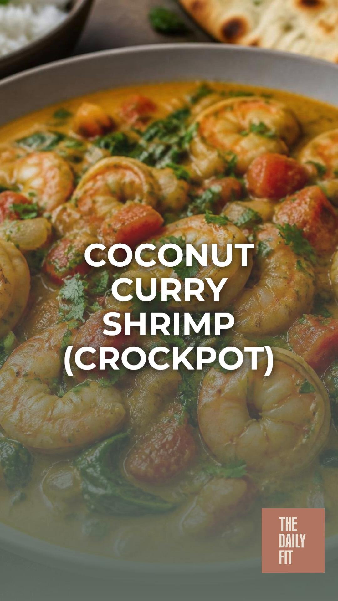 Coconut Curry Shrimp (Crockpot)