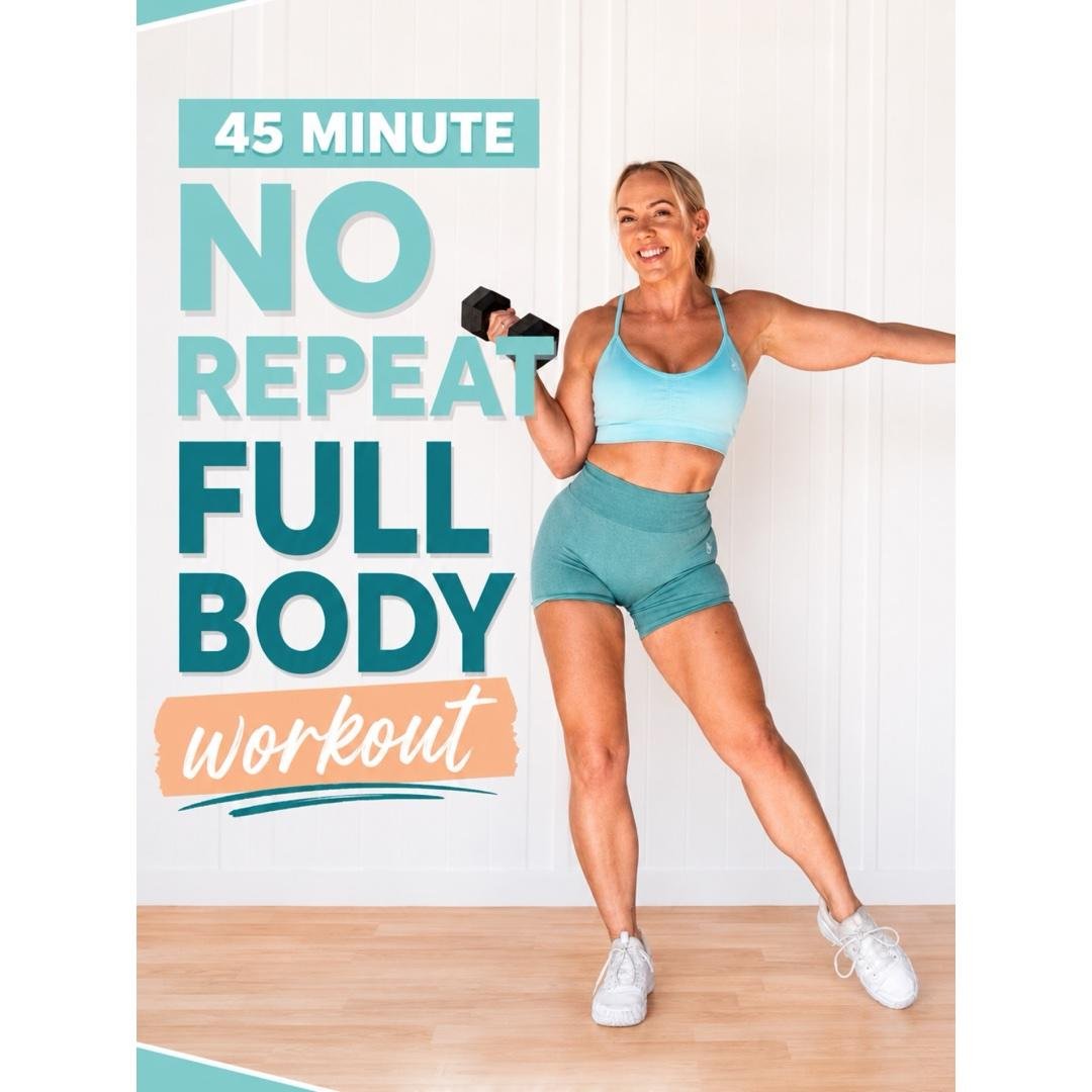 45 Min Birthday No Repeat Strength & Cardio Workout