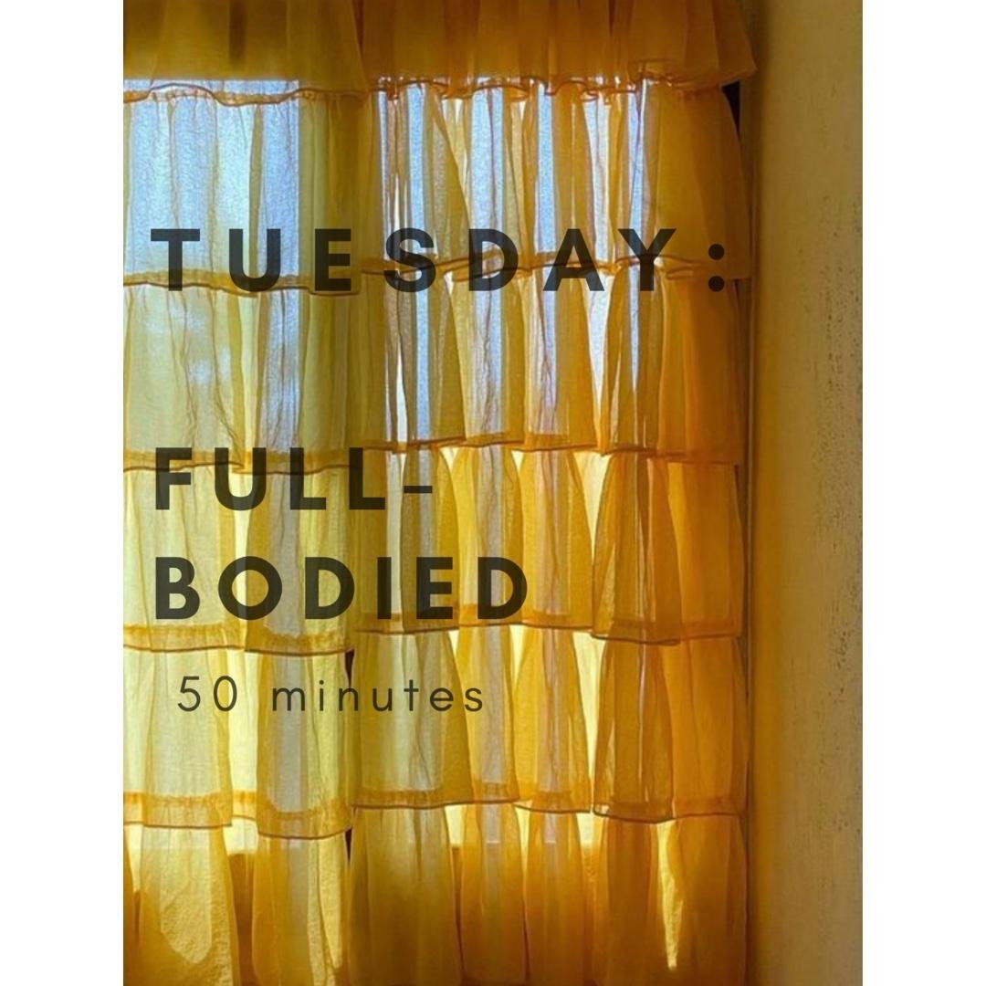 A Full Bodied Flow (50min)