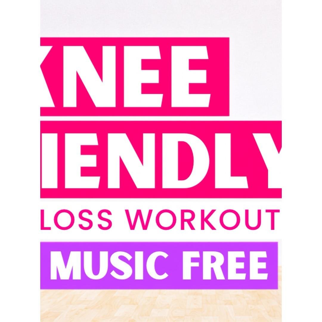 40 Min Knee Friendly Fat Loss | Music Free | Timers Only