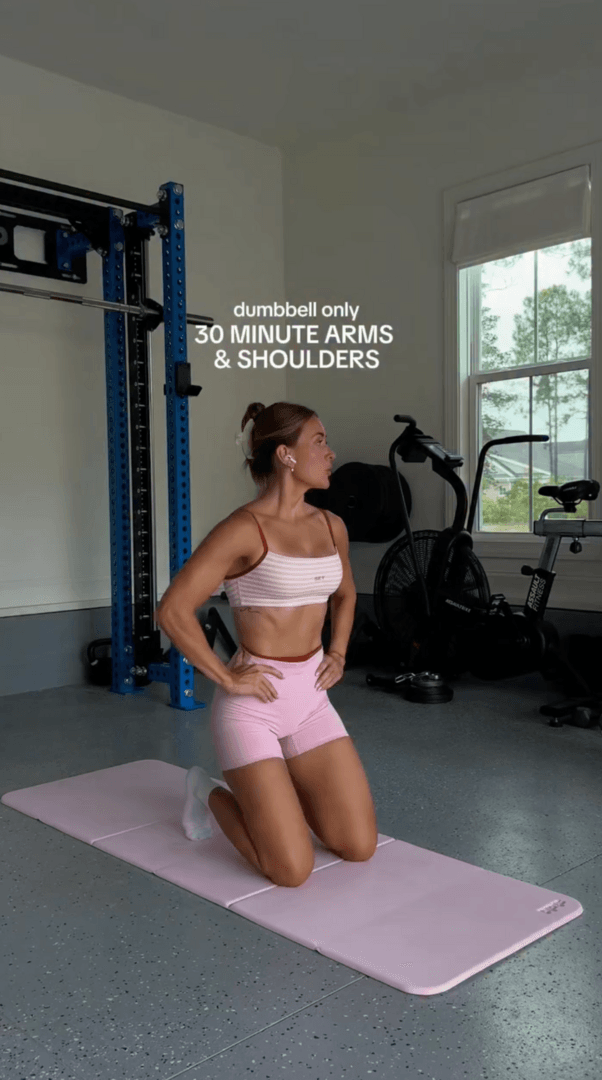 DB Only 30 Min Arms + Shoulders